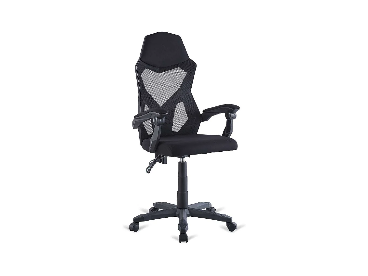 Silla de oficina Power altura regulable acabado en negro. 60m(ancho ) 110/120cm(altura) 60