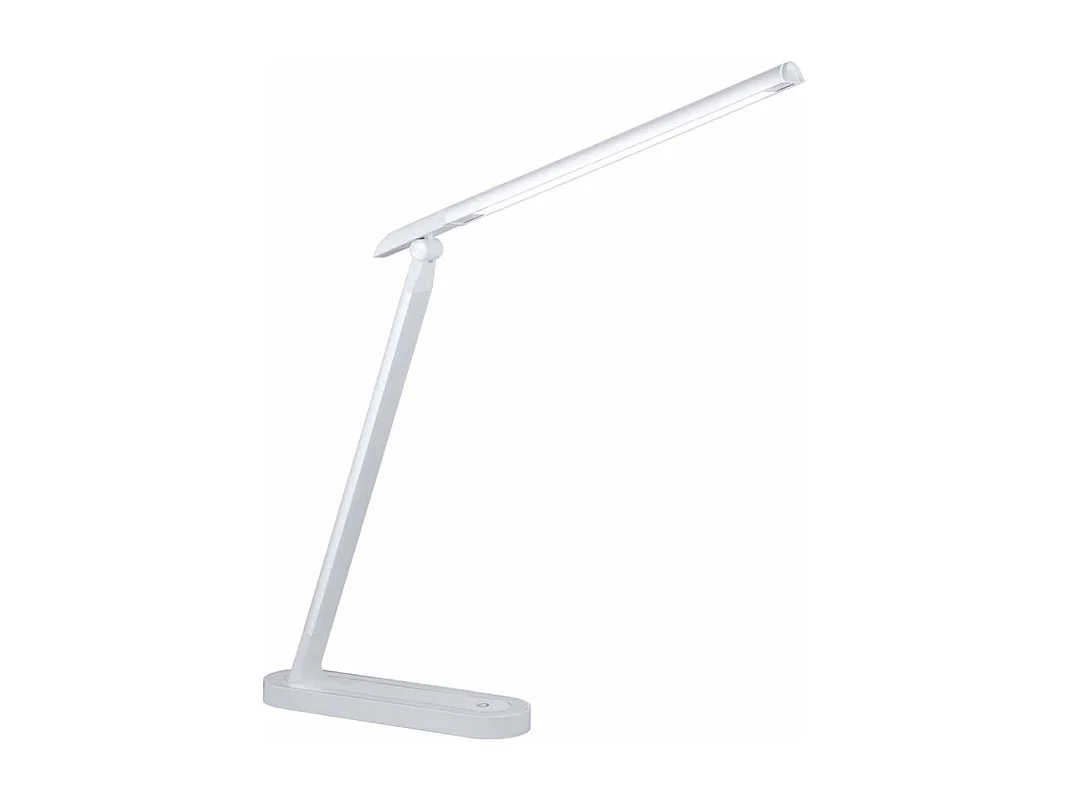 Flexo led Karim acabado blanco, 42cm(alto) 6cm(ancho) 24cm(largo).