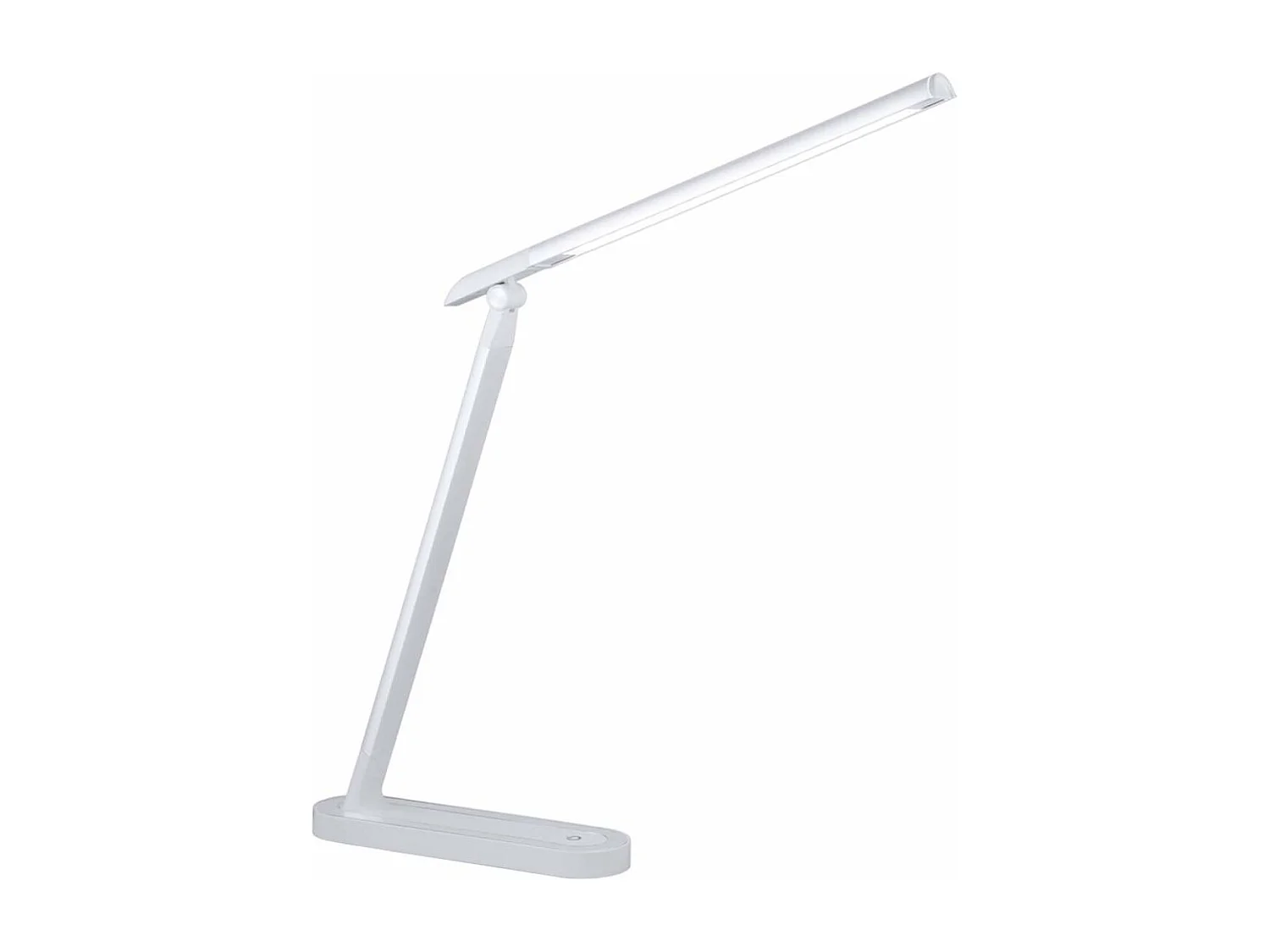 Flexo led Karim acabado blanco, 42cm(alto) 6cm(ancho) 24cm(largo).