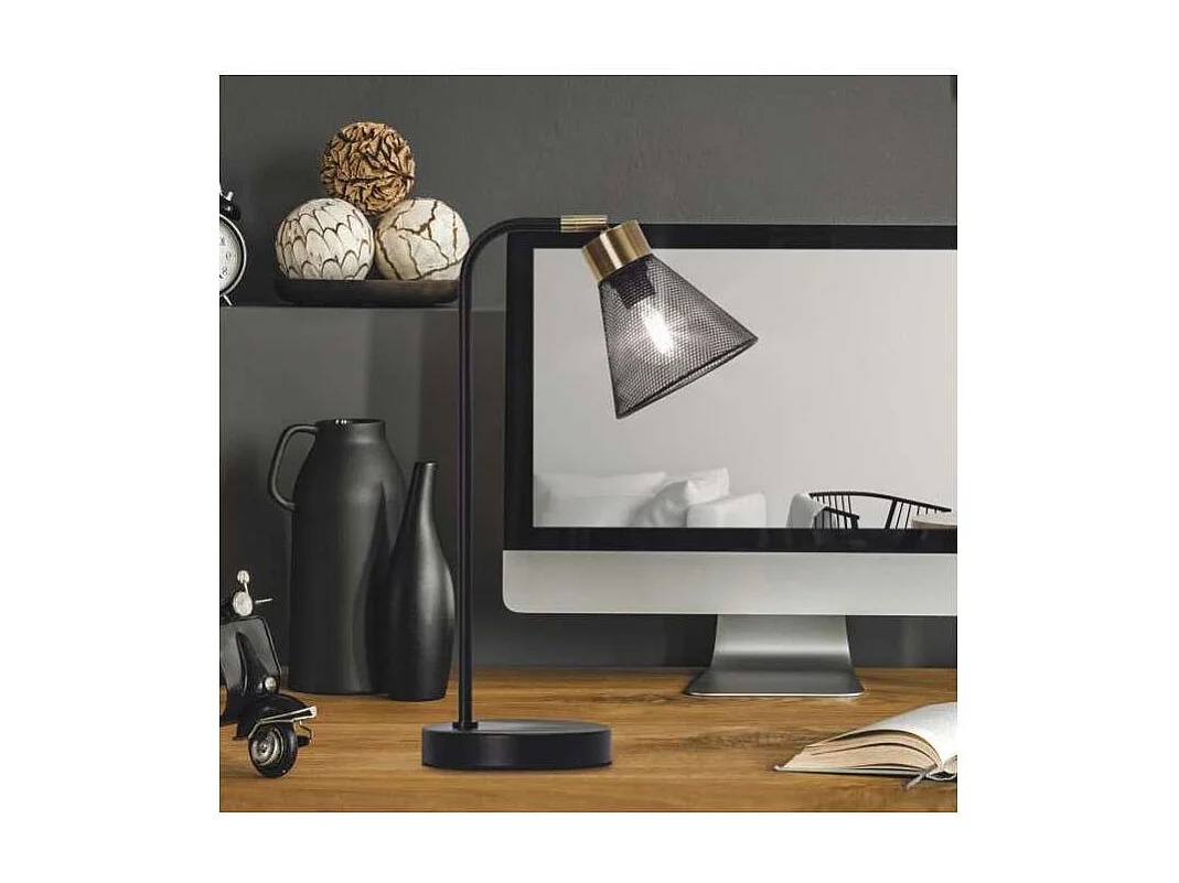 Flexo modelo Manila acabado negro 42cm(alto) 32cm(ancho) 34cm(fondo)