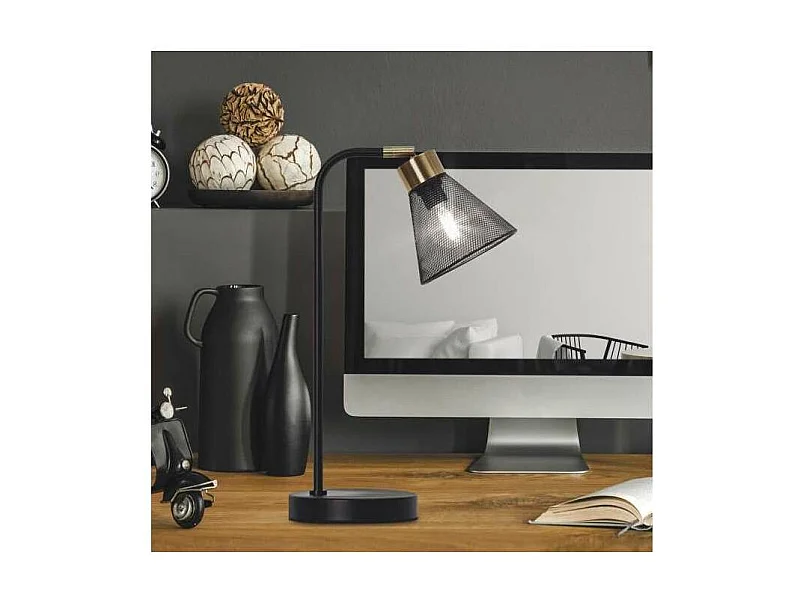 Flexo modelo Manila acabado negro 42cm(alto) 32cm(ancho) 34cm(fondo)