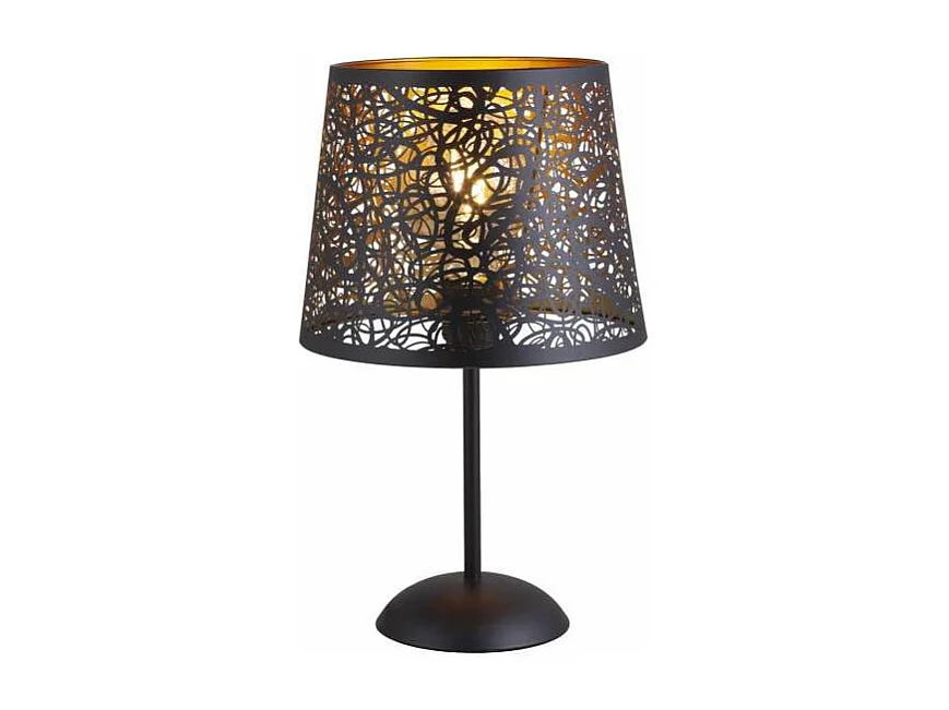 Sobremesa modelo Grasse acabado negro, 38cm(alto) 23cm(ancho) 23cm(largo)