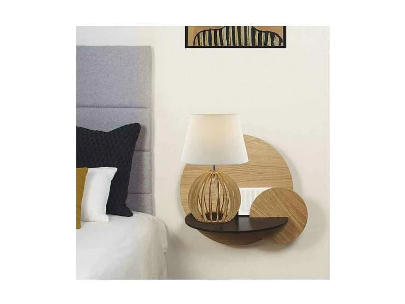 Sobremesa modelo Sereno acabado madera 41cm(alto) 25cm(ancho) 25cm(fondo)