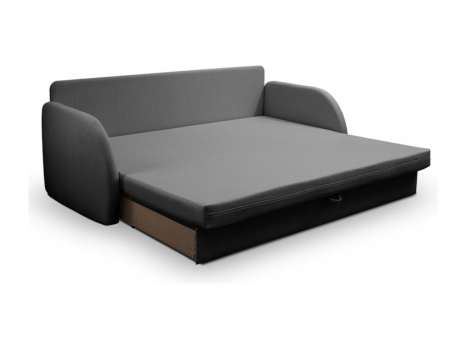 Canapé convertible 3 places - gris foncé -DIEGO NEVE