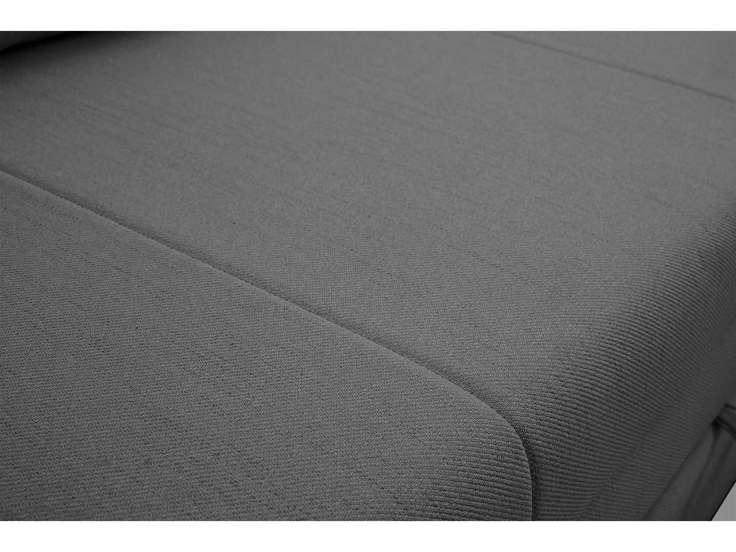 Canapé convertible 3 places - gris foncé -DIEGO NEVE