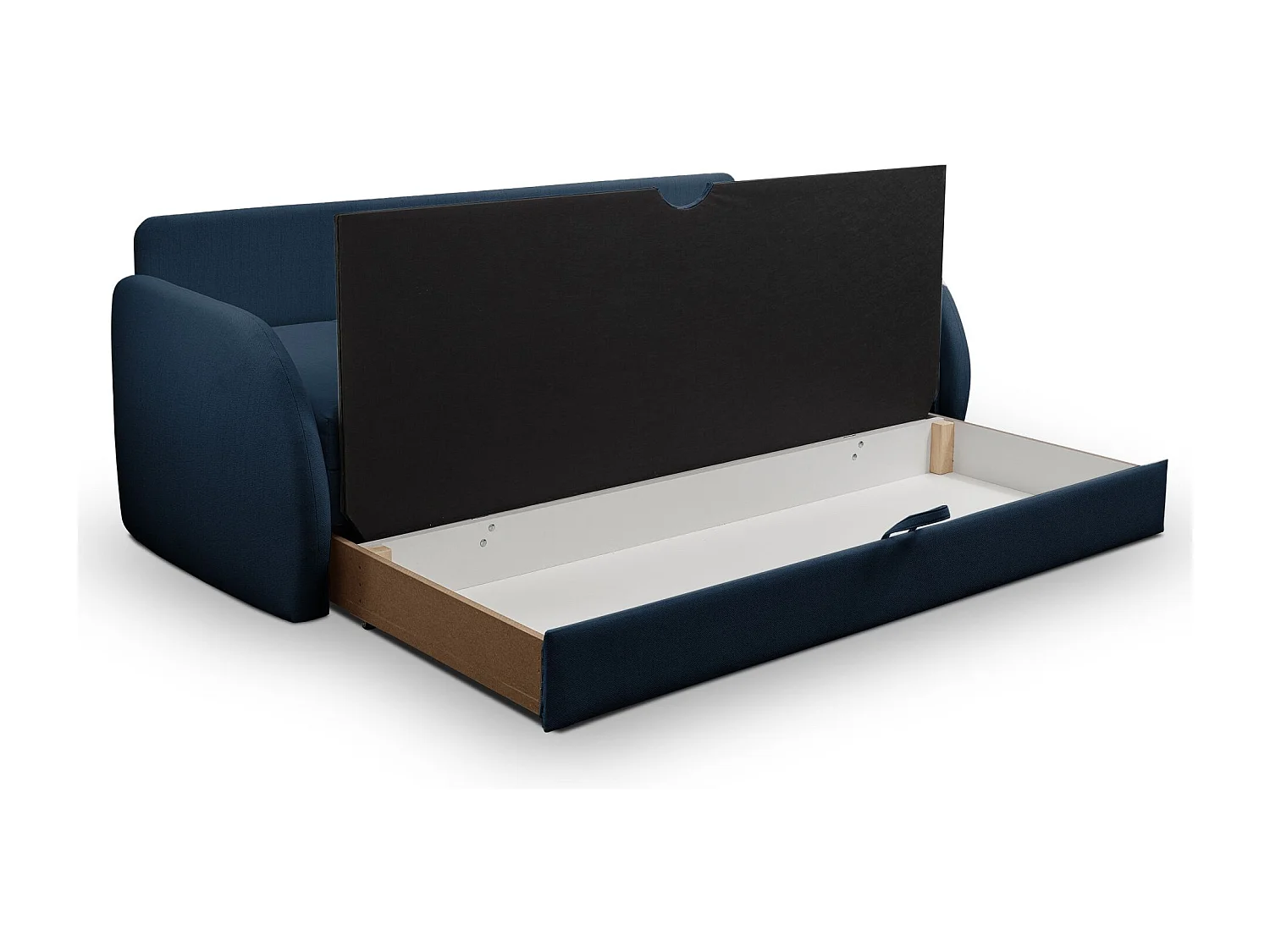 3-zits slaapbank - marineblauw - DIEGO NEVE