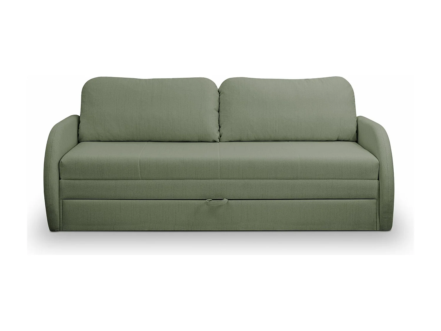 3-zits slaapbank - saliegroen corduroy - DIEGO NEVE