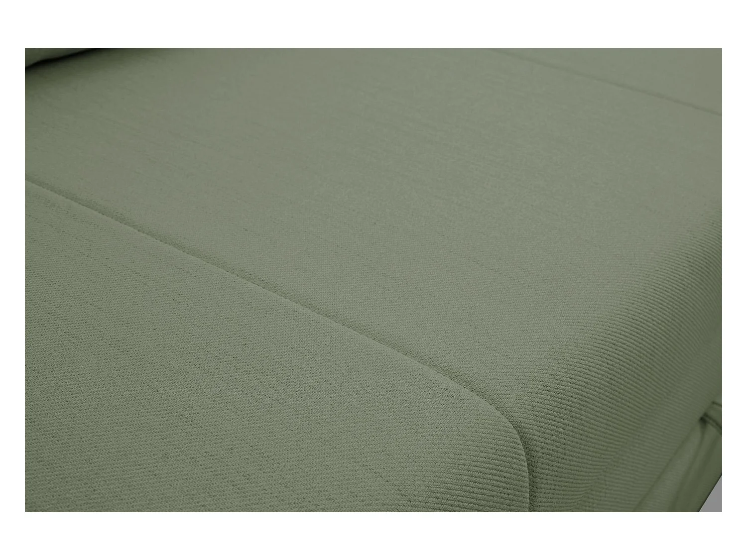 3-Sitzer-Sofa - Schlaffunktion und Bettkasten - salbeigrün - DIEGO