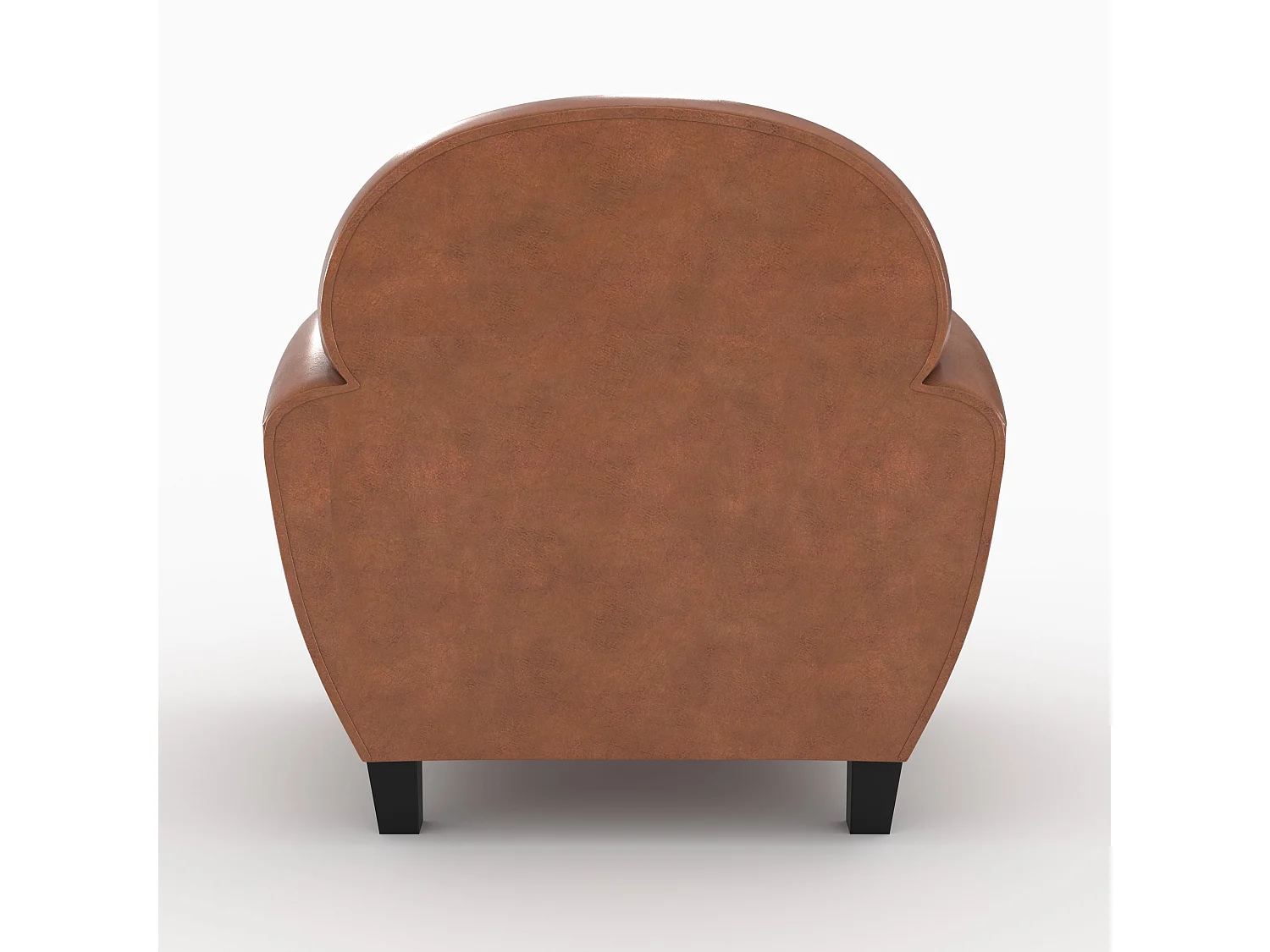 Ensemble canapé et fauteuil camel 4 places - Club