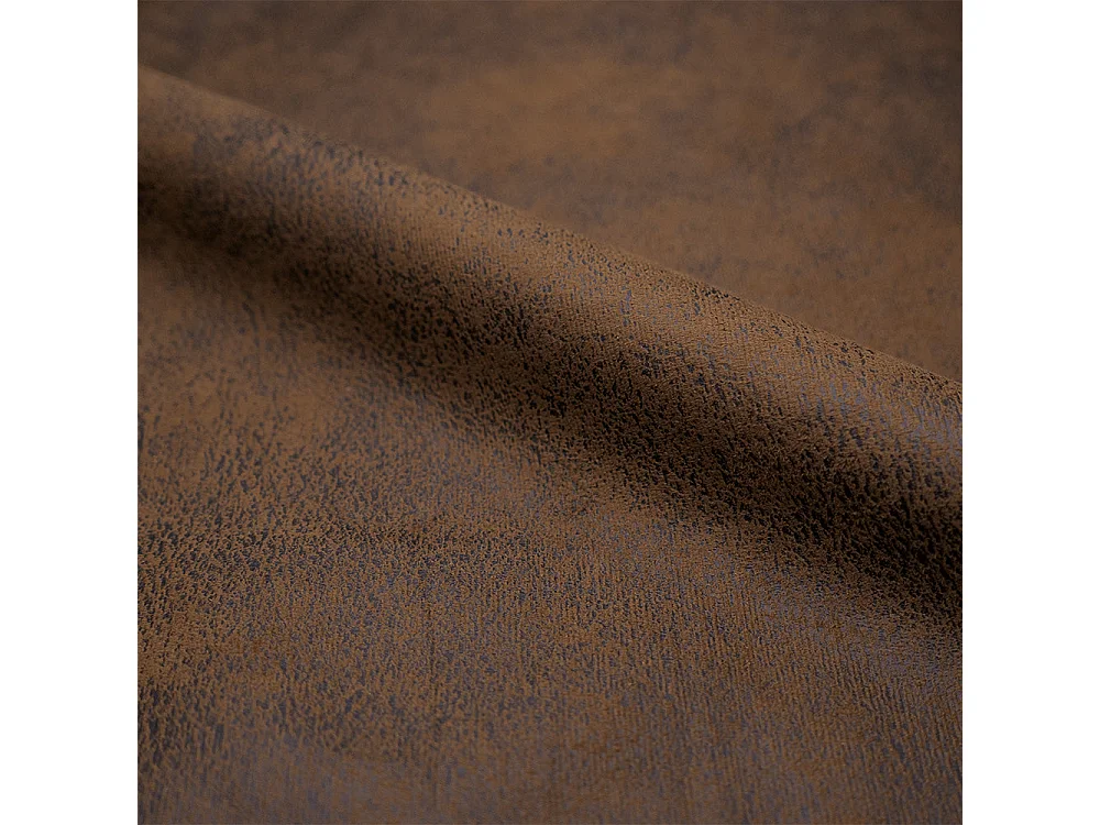 Ensemble canapé et fauteuil marron vieilli 4 places - Club