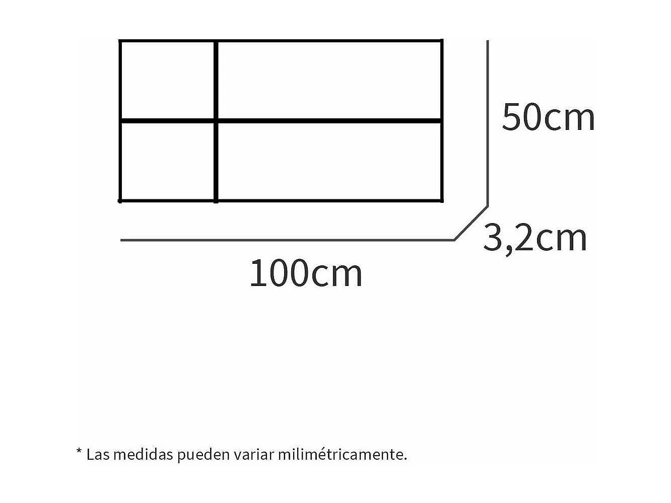 Cabecero juvenil Elsa acabado roble aurora, 50 cm(altura)100 cm(ancho)