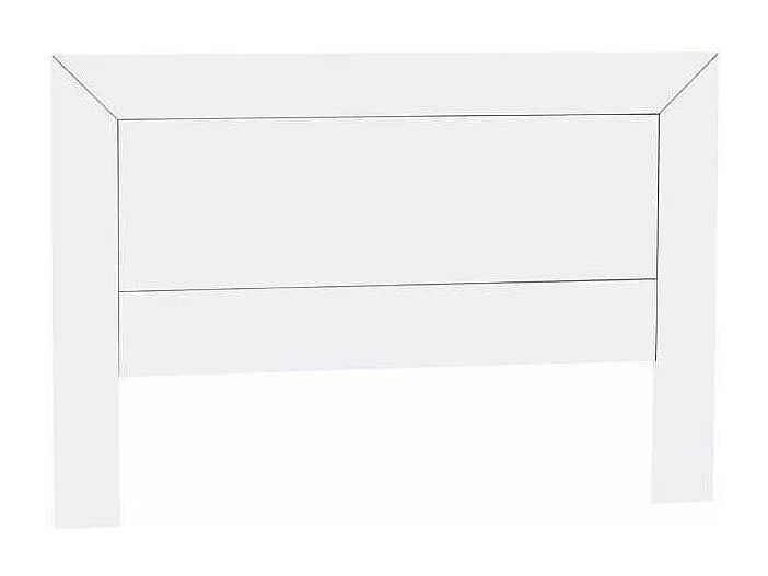 Cabecero en acabado madera blanca 110 cm(alto)145 cm(ancho)