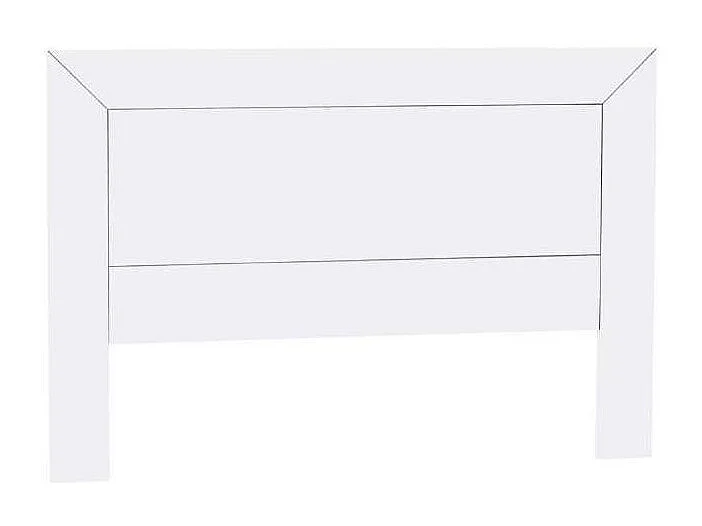 Cabecero en acabado madera blanca 110 cm(alto)145 cm(ancho)