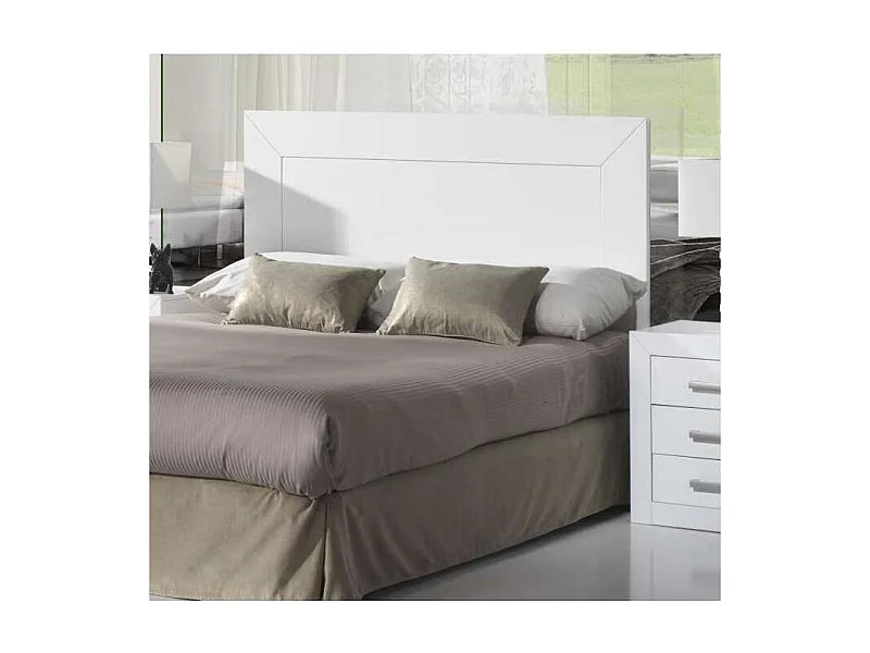 Cabecero en acabado madera blanca 110 cm(alto)145 cm(ancho)