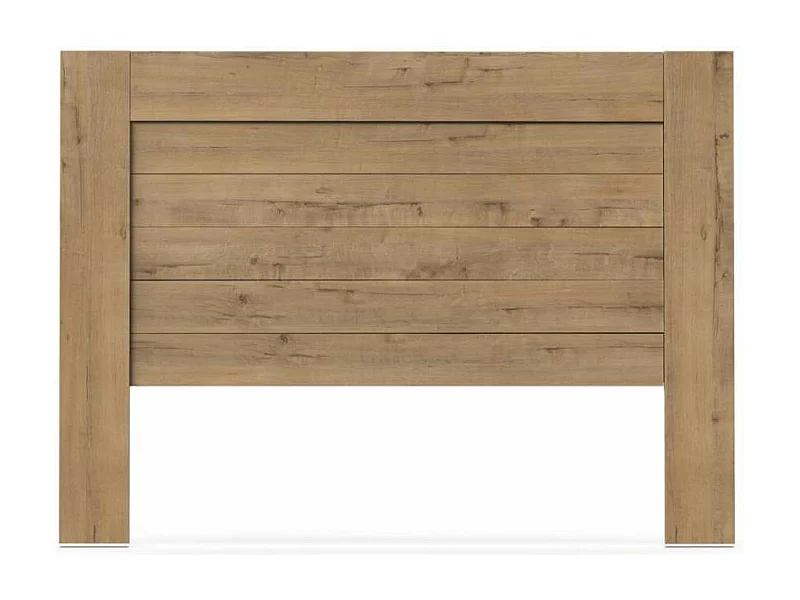 Cabecero para cama matrimonio Aroa acabado roble gold, 120cm(altura) 164cm(ancho).