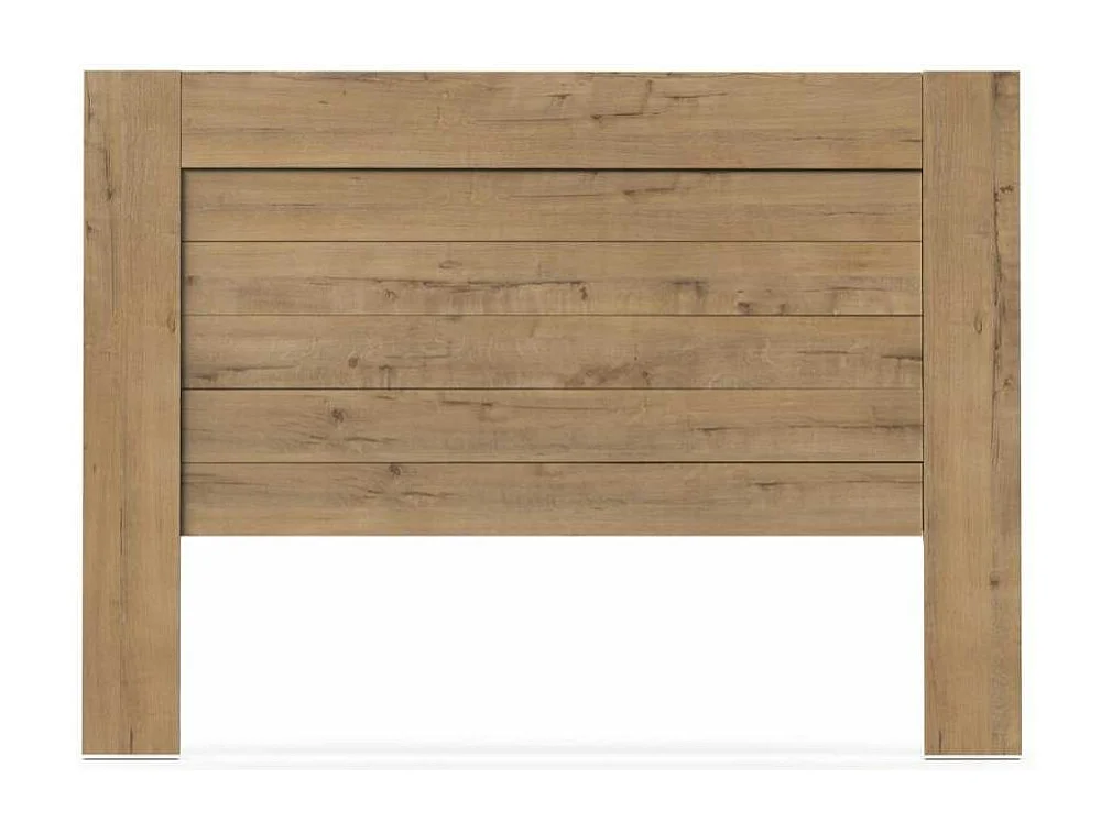 Cabecero para cama matrimonio Aroa acabado roble gold, 120cm(altura) 164cm(ancho).