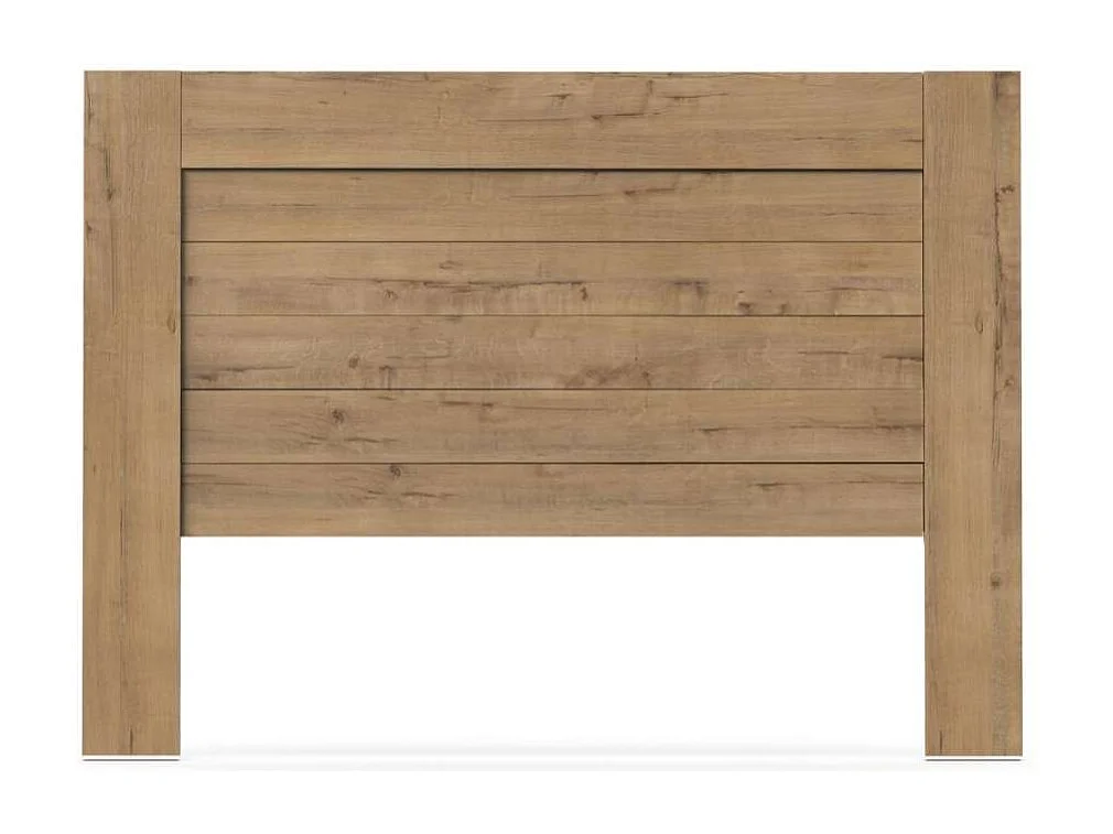 Cabecero para cama matrimonio Aroa acabado roble gold, 106cm(altura) 164cm(ancho).