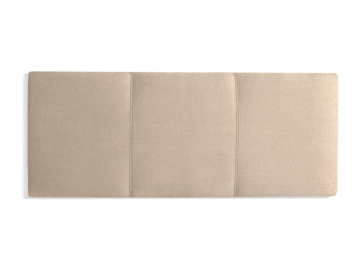 Cabecero para colchón 135/140cm Maite tapizado beige, 150cm(ancho) 60cm(alto) 4cm(fondo)