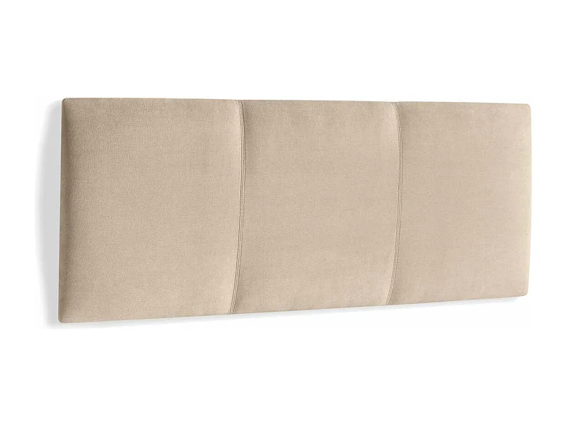 Cabecero para colchón 135/140cm Maite tapizado beige, 150cm(ancho) 60cm(alto) 4cm(fondo)