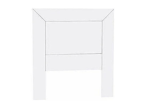 Cabecero madera en acabado blanco 110 cm(alto)100 cm(ancho)