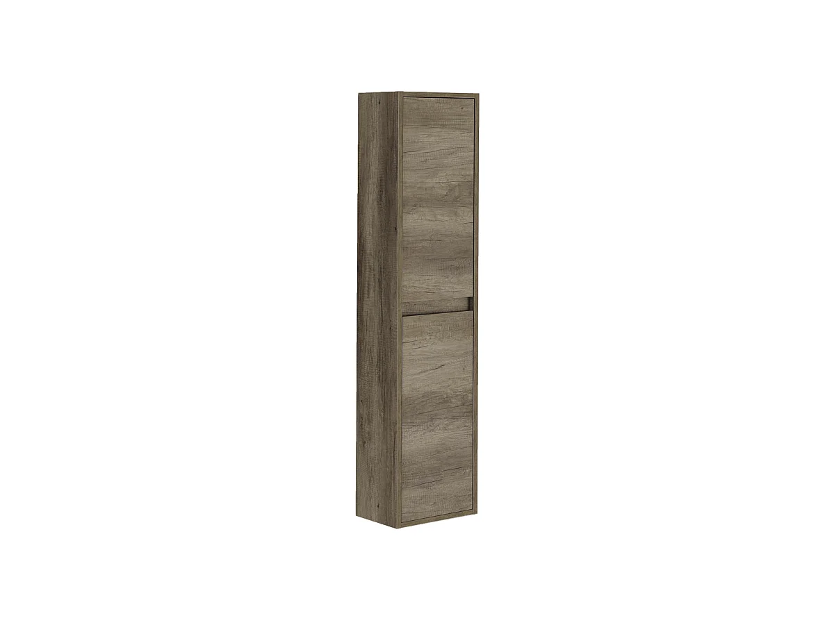 Columna suspendida Loa para baño 2 puertas en acabado nordik 140 cm(alto)30 cm(ancho)25.5