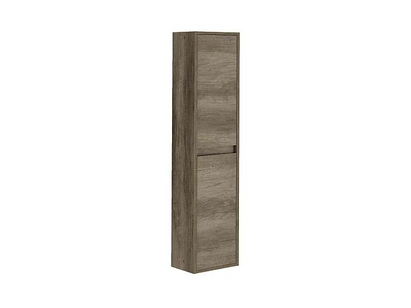 Columna suspendida Loa para baño 2 puertas en acabado nordik 140 cm(alto)30 cm(ancho)25.5