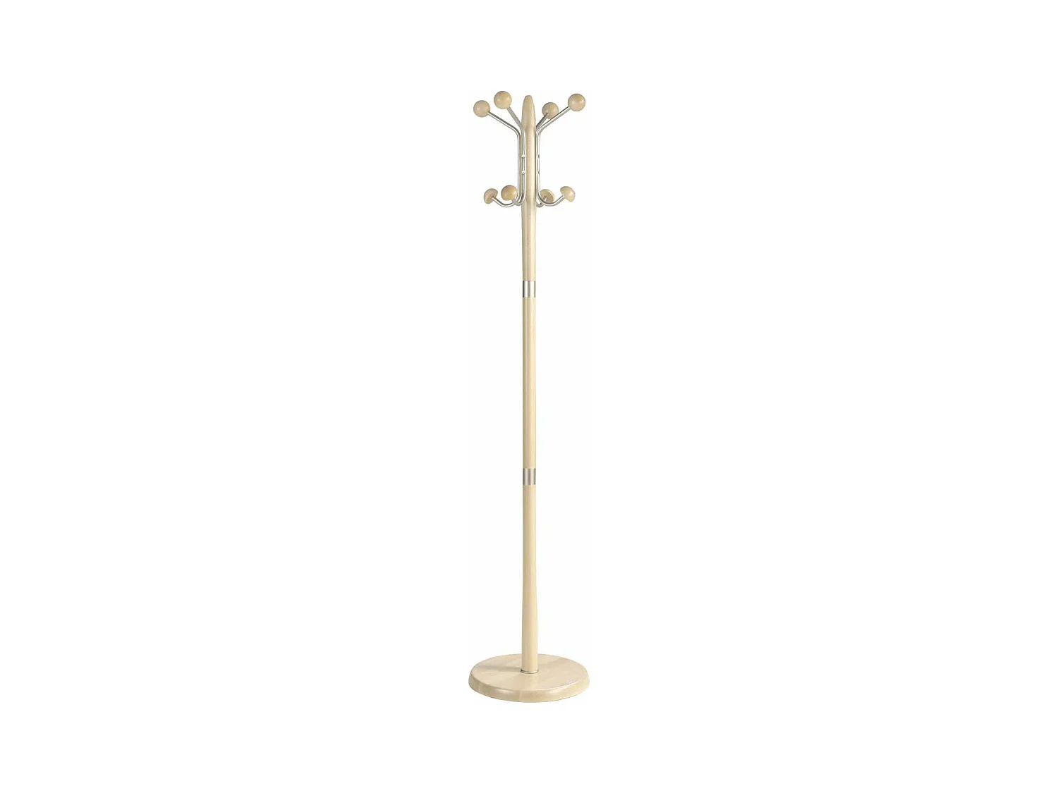 Perchero mod. 420 herrajes en cromo satinado lacado cambrian, 180 cm(alto)37 cm(ancho)37 c