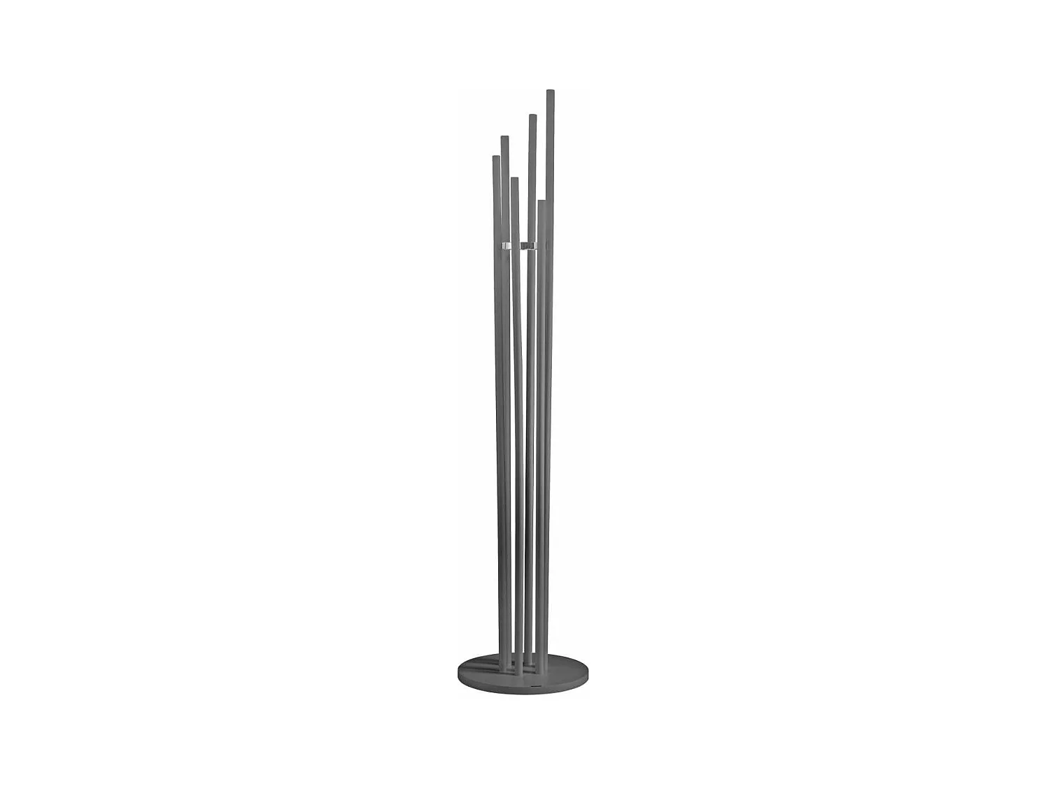 Perchero moderno mod. 471 acabado lacado en gris, 182 cm(alto)34 cm(ancho)34 cm(largo)