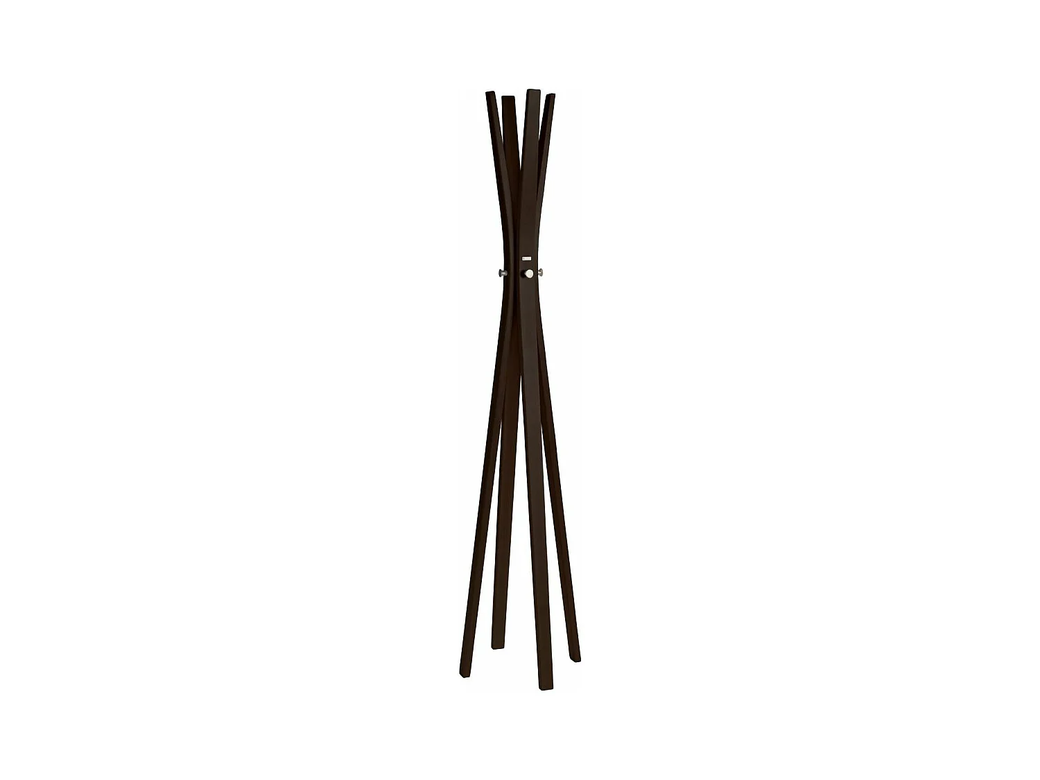 Perchero mod. 455 acabado lacado wengué, 182cm(alto) 42cm(ancho) 42cm(largo)