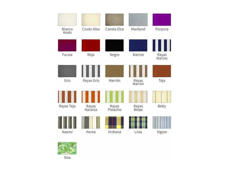 Conjunto de mesa+4 sillones+4 cojines jardin Neypal/Bahia.