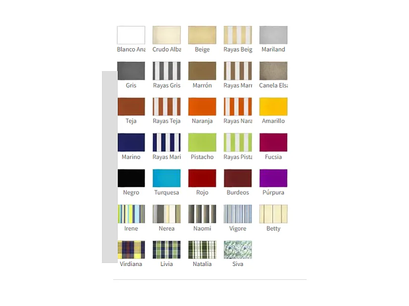 Conjunto de mesa y 4 sillones con cojines para jardin Estela/Bahia-90/4.