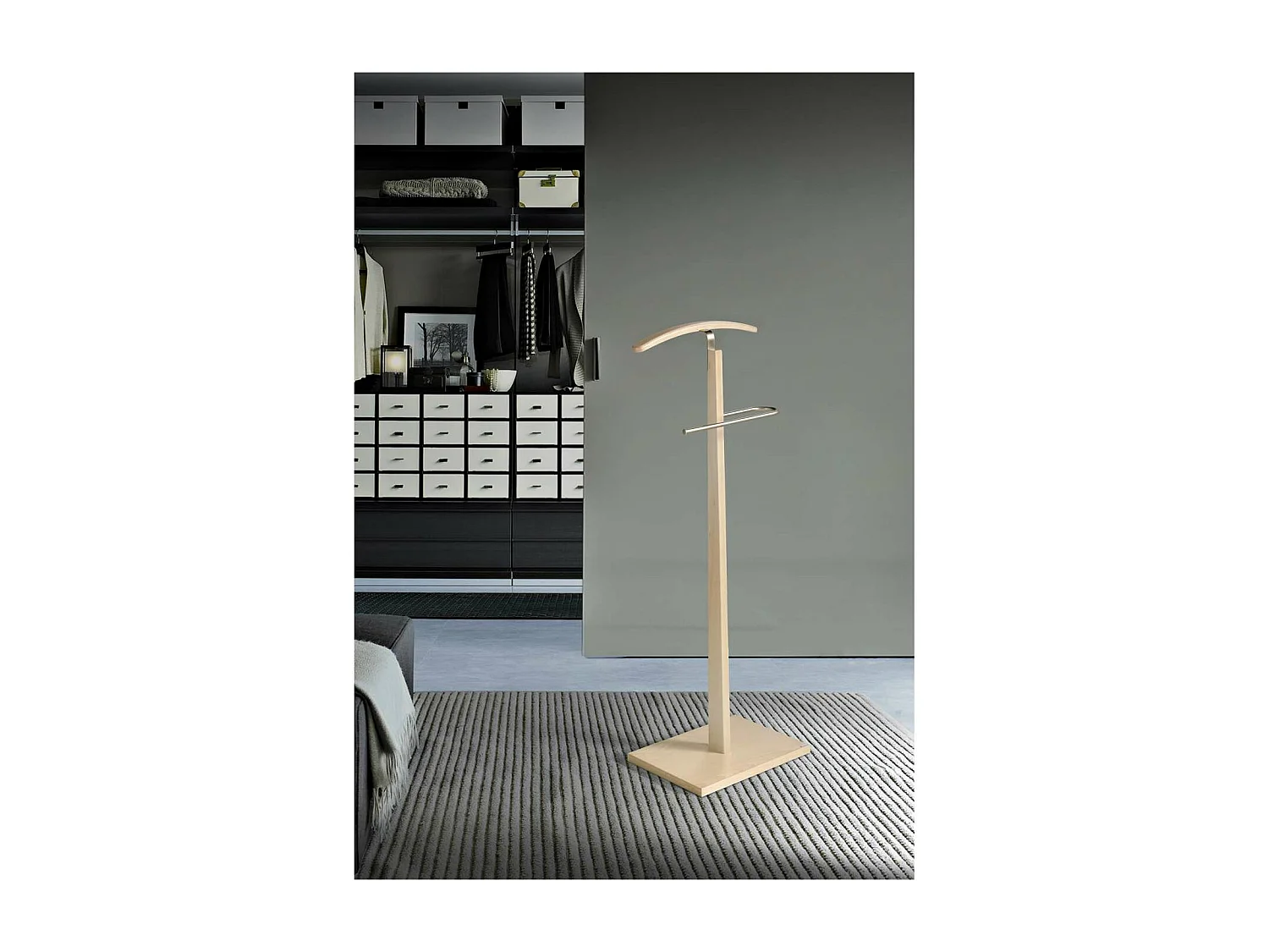 Galan 303 herraje cromo satinado y madera color cambrian . 114 cm (alto), 48 cm (ancho), 2