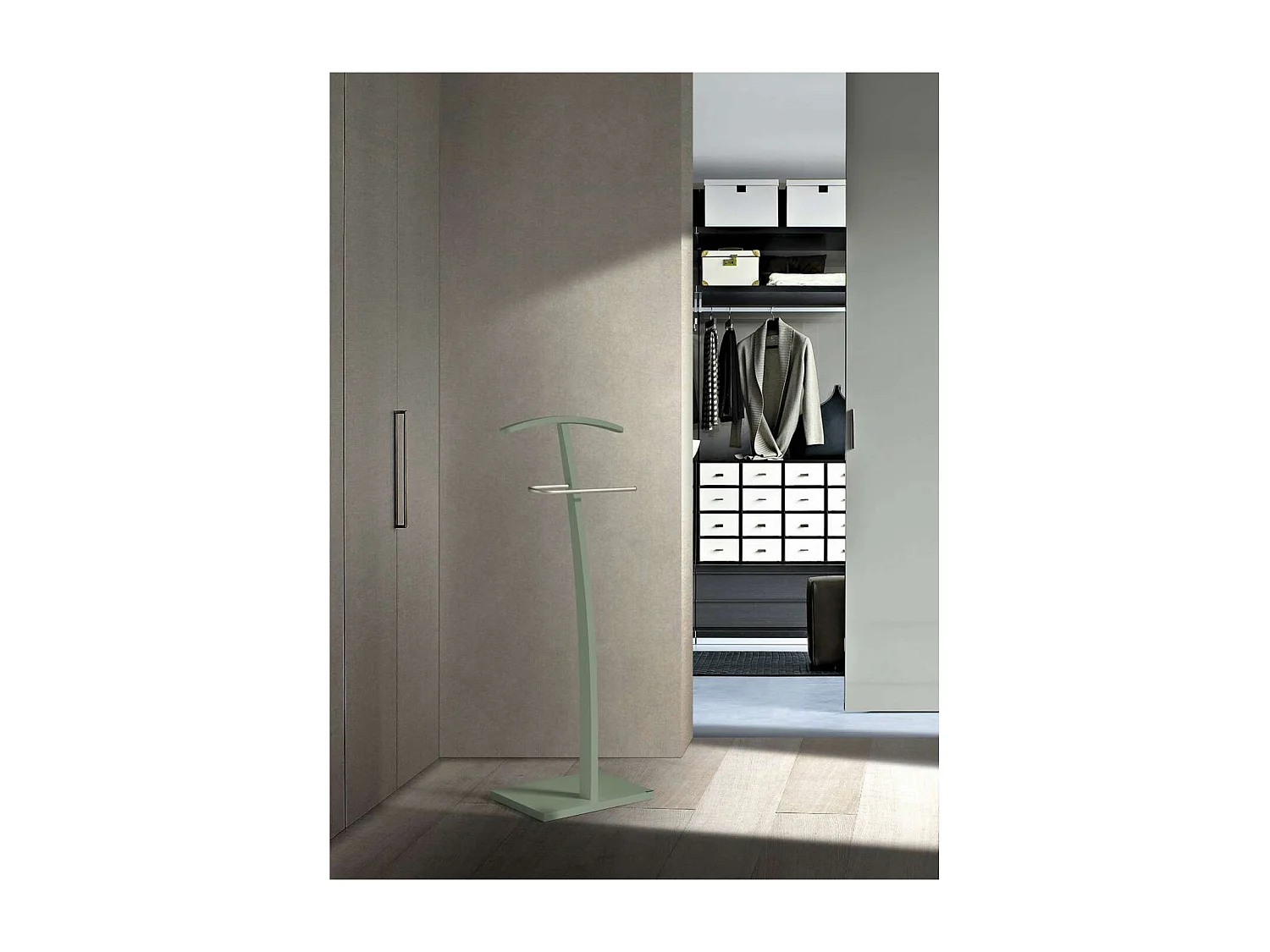 Galan 395 herraje cromo satinado lacado verde, 113 cm(alto)45 cm(ancho)28 cm(largo)