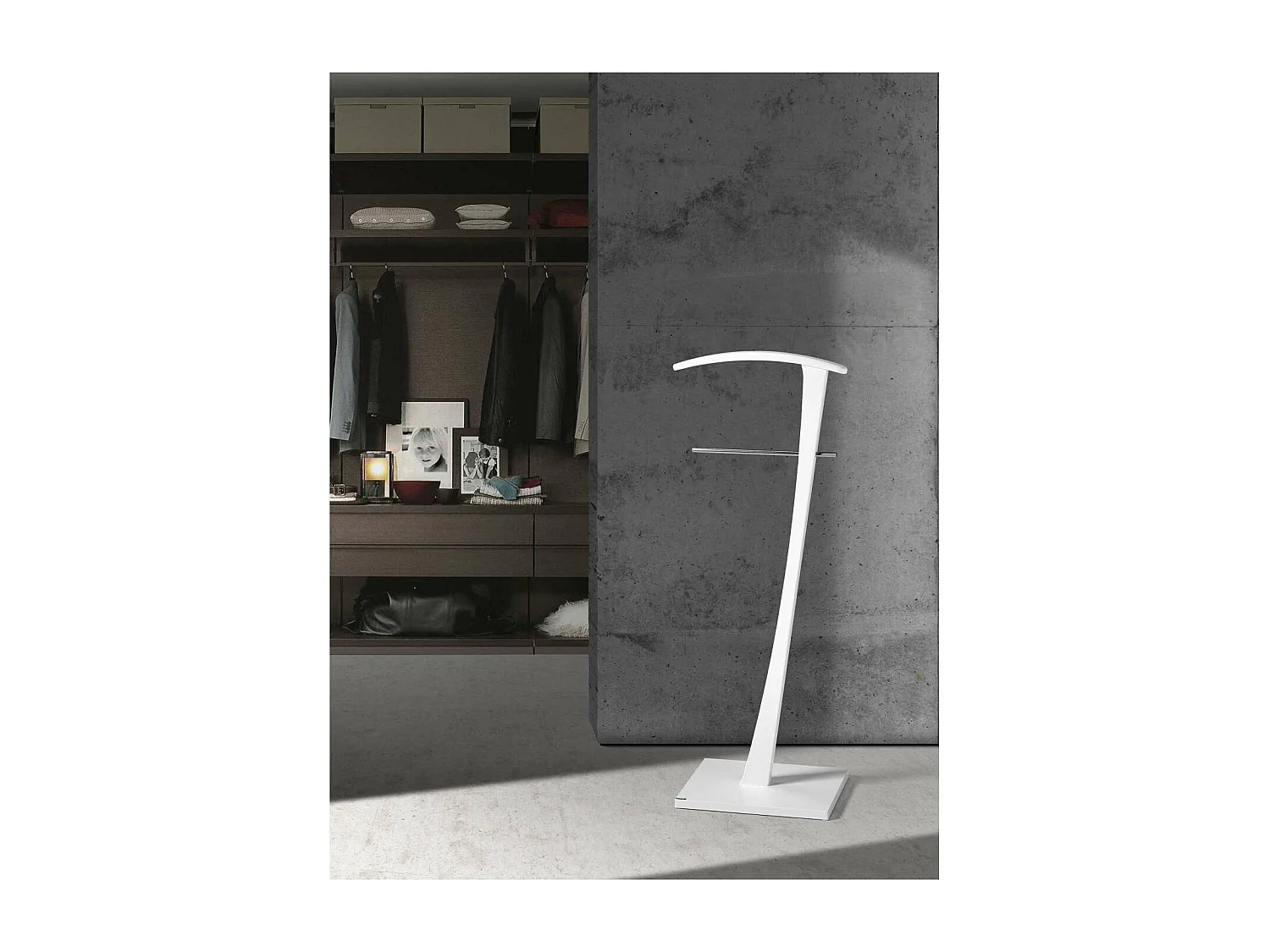 Galan 310 herraje cromo satinado lacado blanco, 115cm(alto) 48cm(ancho) 28cm(largo)