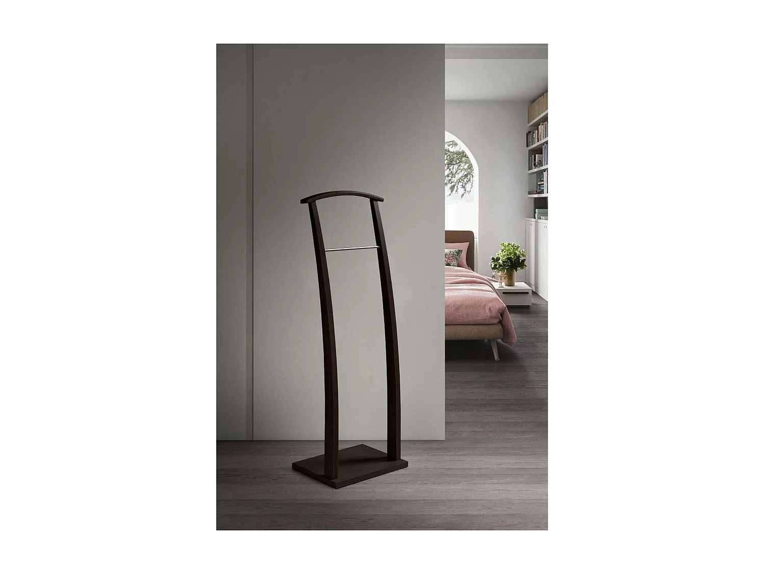 Galán 385 herraje cromo satinado lacado wengué, 117 cm(alto)40 cm(ancho)28 cm(largo)