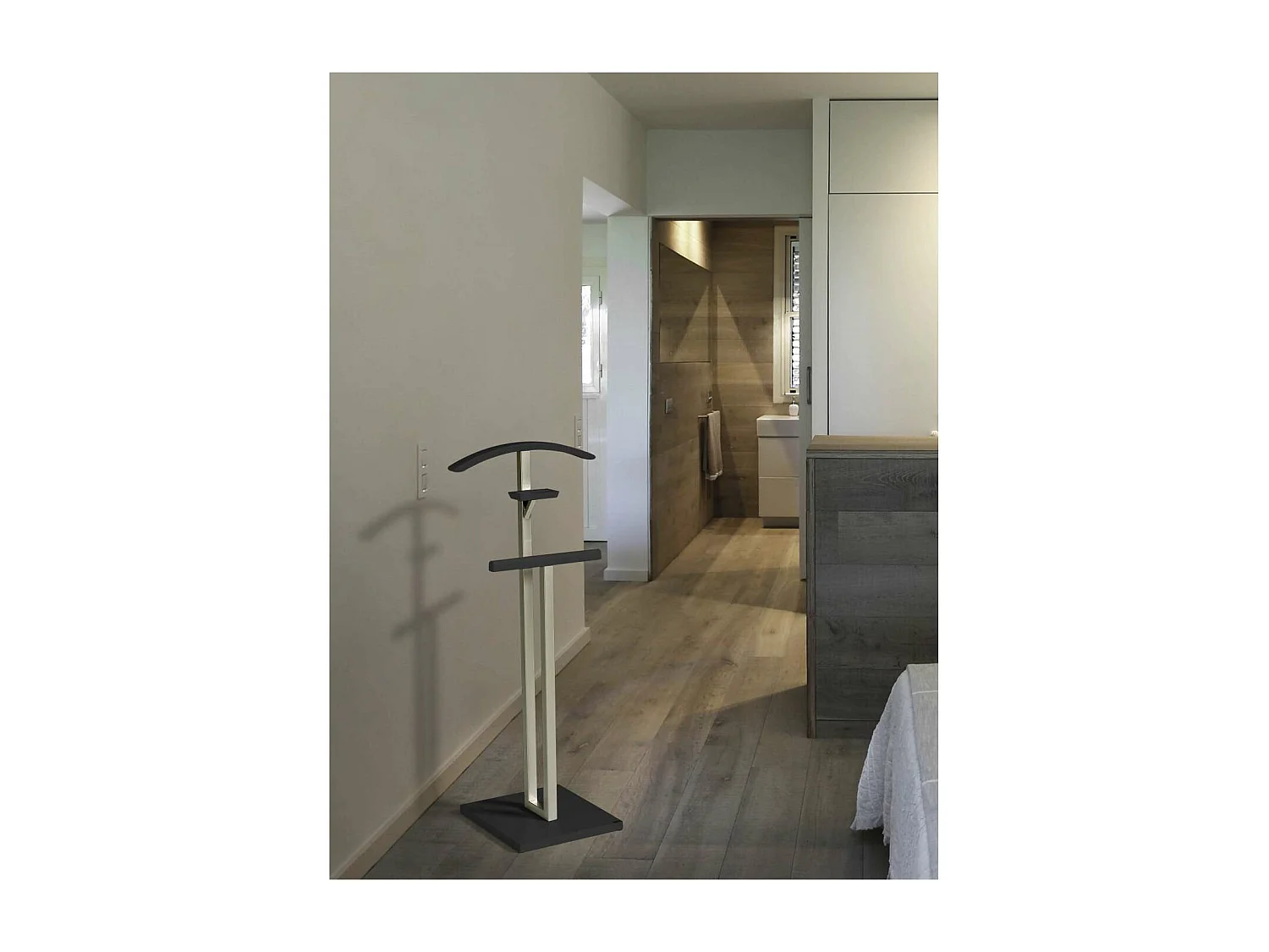 Galán 357 herraje cromo satinado lacado negro, 116 cm(alto)46 cm(ancho)32 cm(largo)