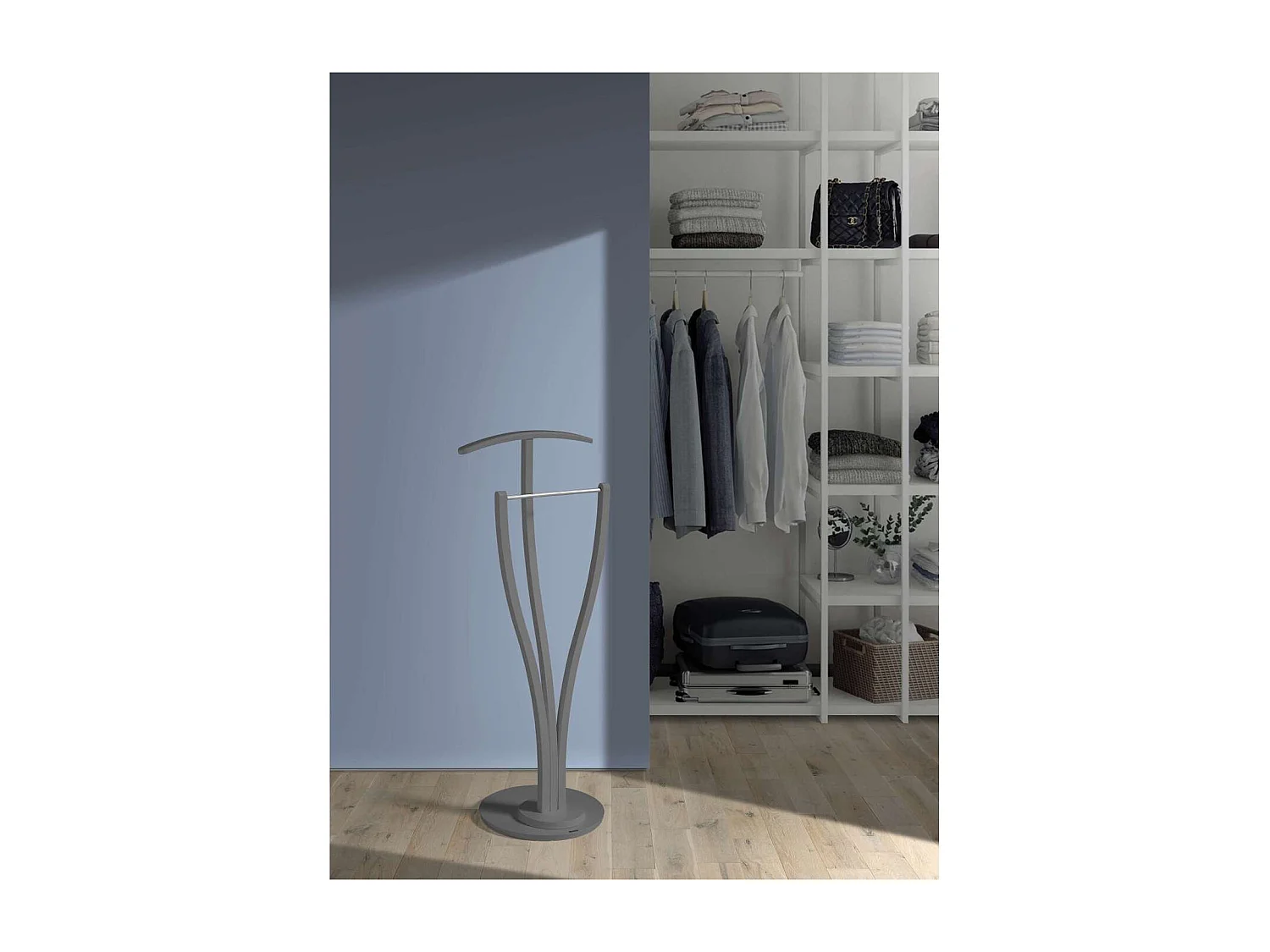 Galan 389 herraje cromo satinado lacado gris,114 cm(alto)47 cm(ancho)37 cm(largo)