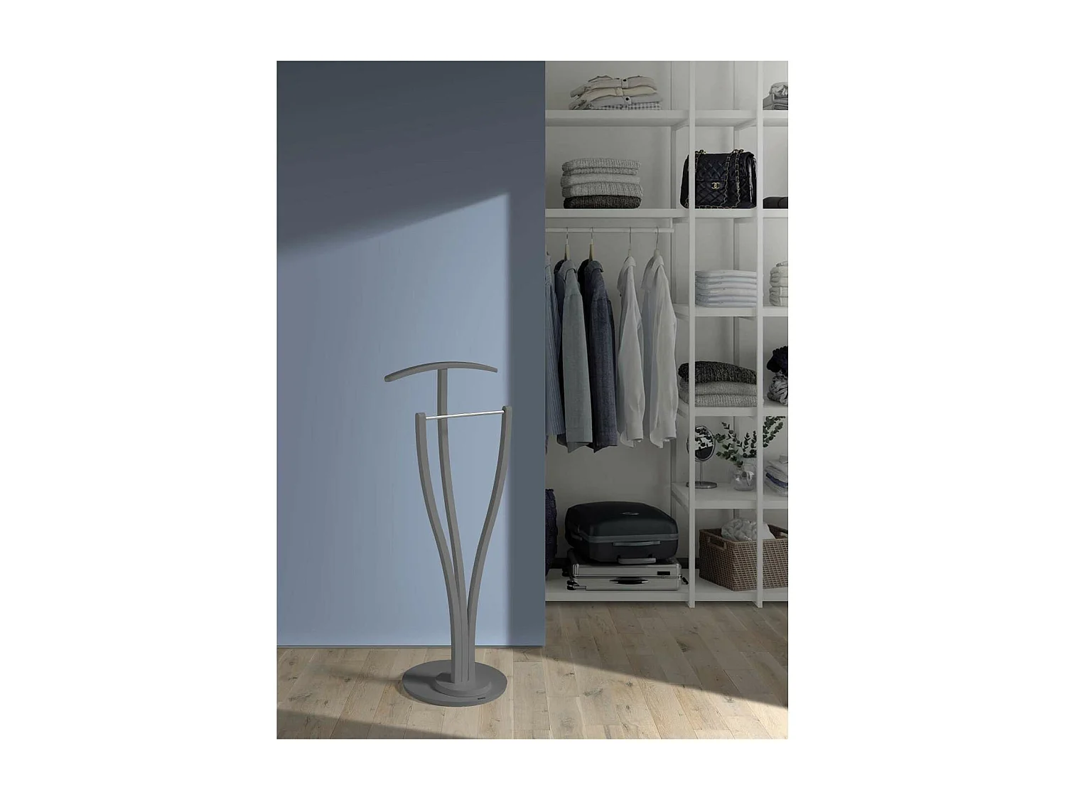 Galan 389 herraje cromo satinado lacado gris,114 cm(alto)47 cm(ancho)37 cm(largo)