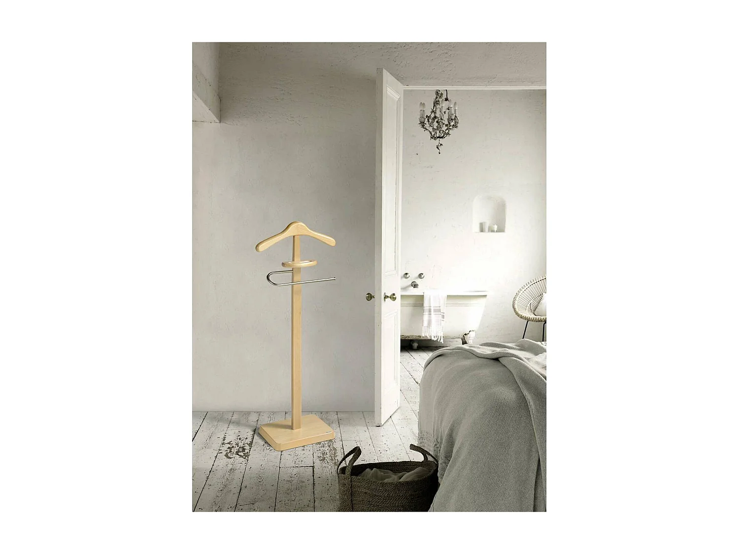 Galán 323 herraje cromo satinado lacado natural, 108 cm(alto)44 cm(ancho)24 cm(largo)