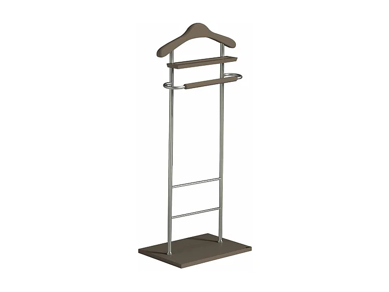 Galán 313 herraje cromo satinado lacado moka, 110cm(alto) 45cm(ancho) 28cm(largo)