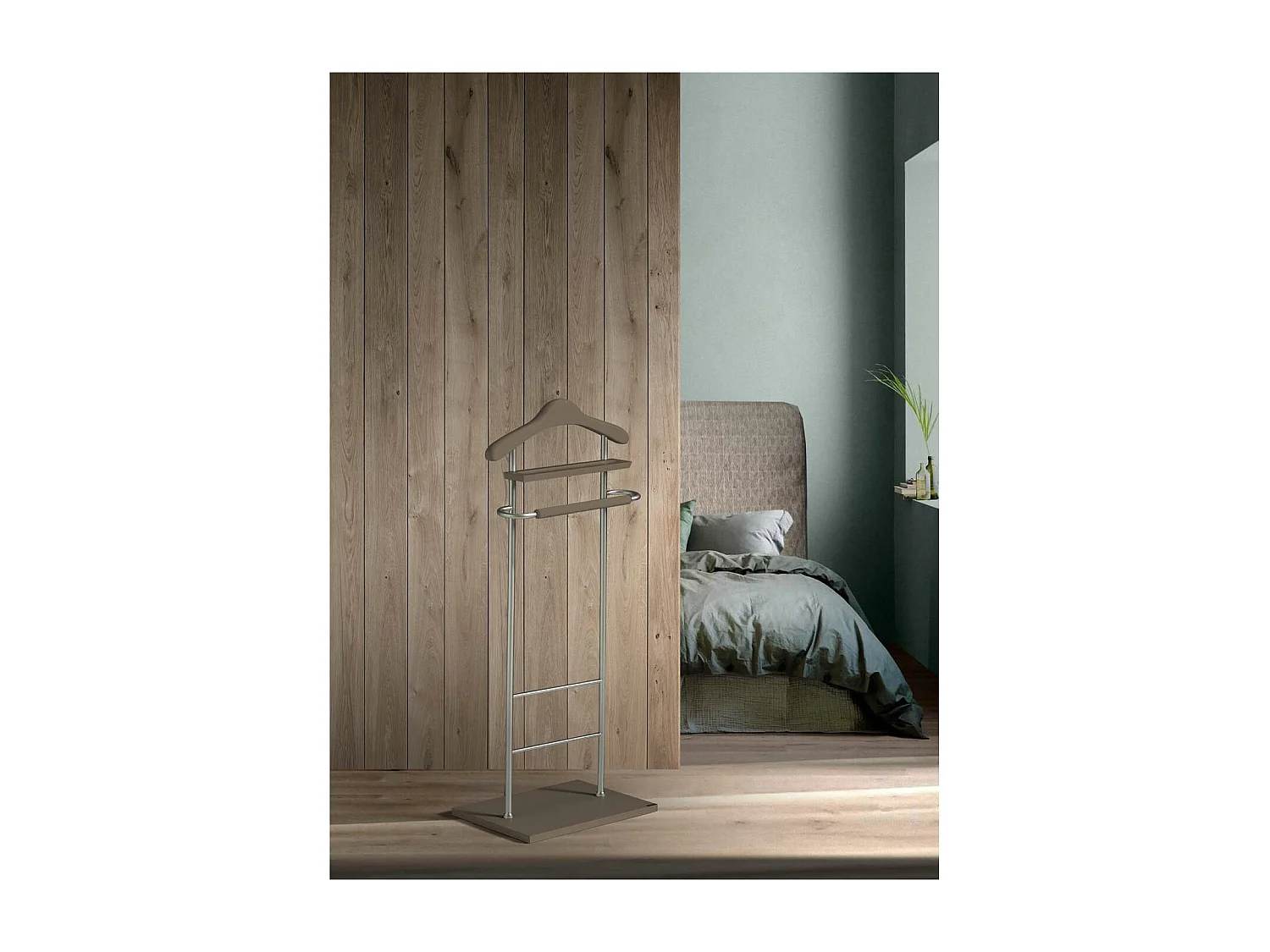 Galán 313 herraje cromo satinado lacado moka, 110cm(alto) 45cm(ancho) 28cm(largo)