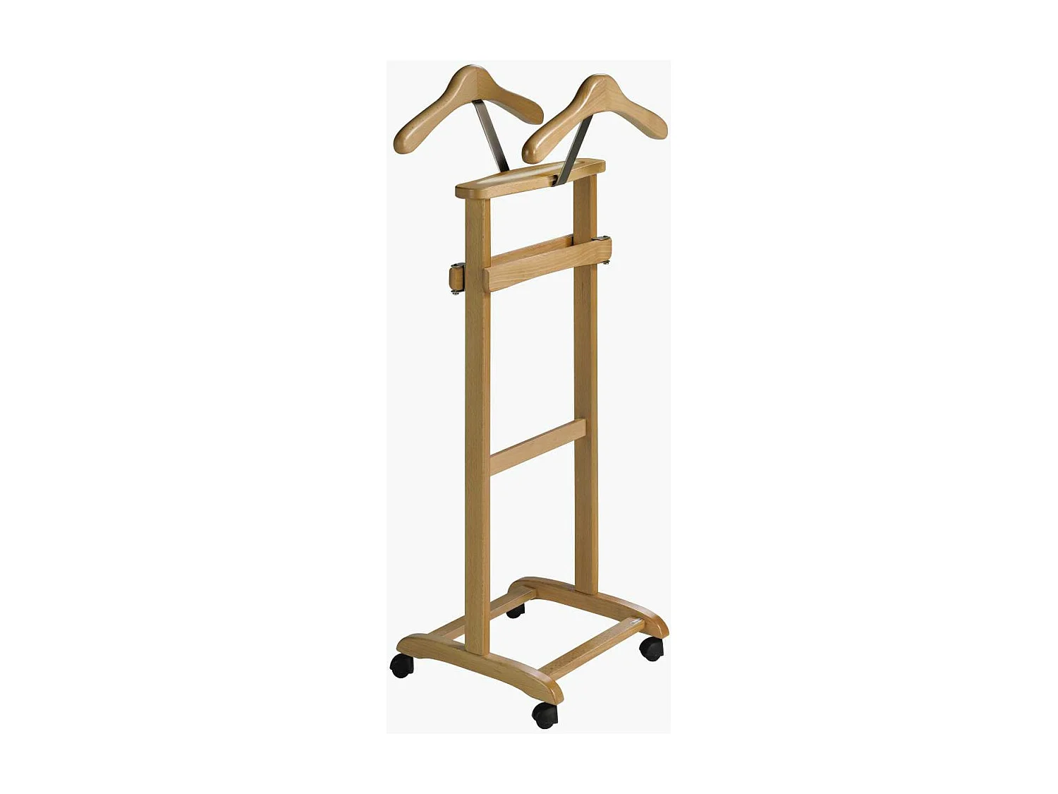 Galán de noche clásico 354 lacado en color roble, 110cm(alto) 47cm(ancho) 35cm(largo)