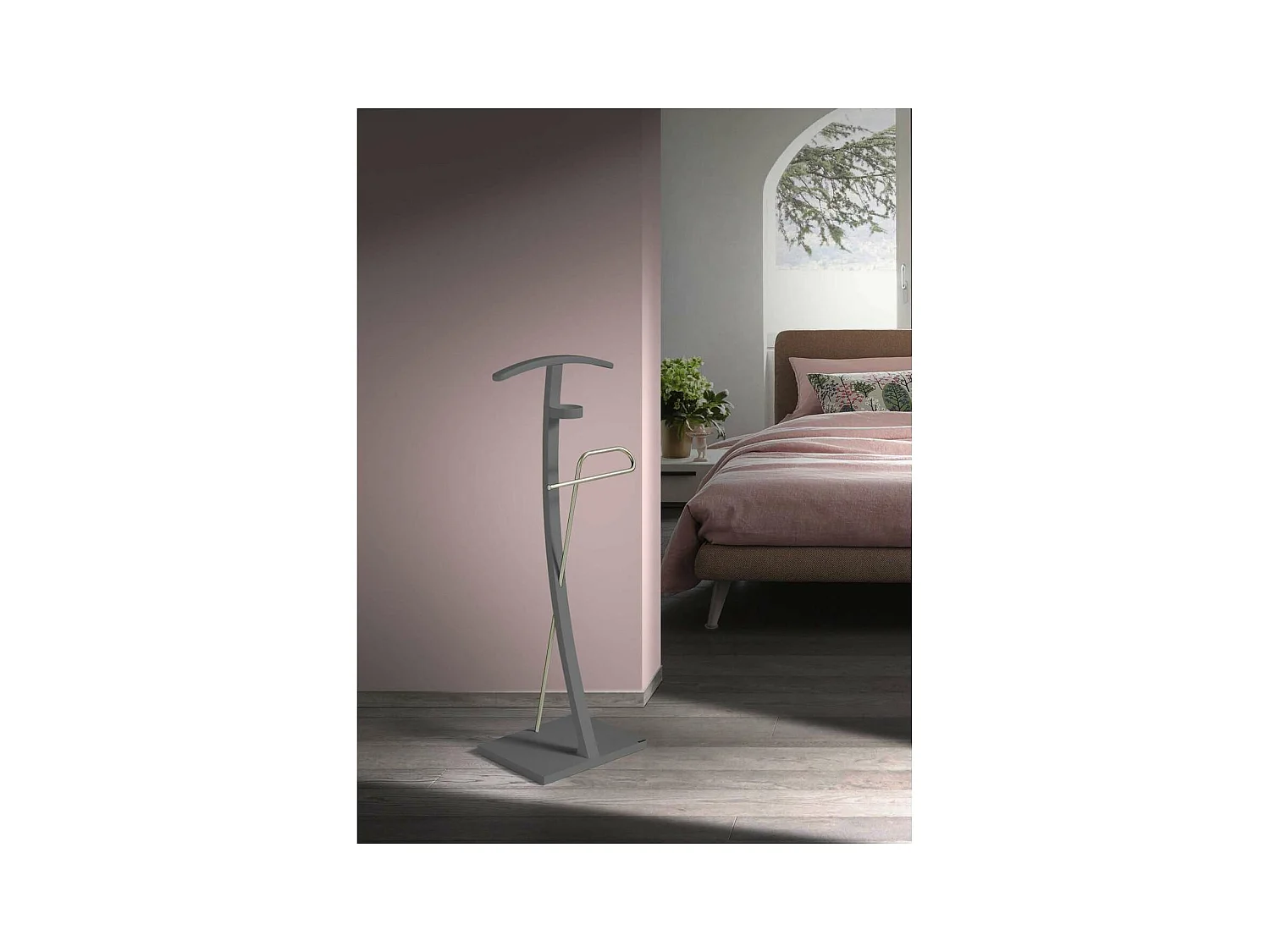 Galan 396 herraje cromo satinado lacado gris, 113 cm(alto)40 cm(ancho)28 cm(largo)