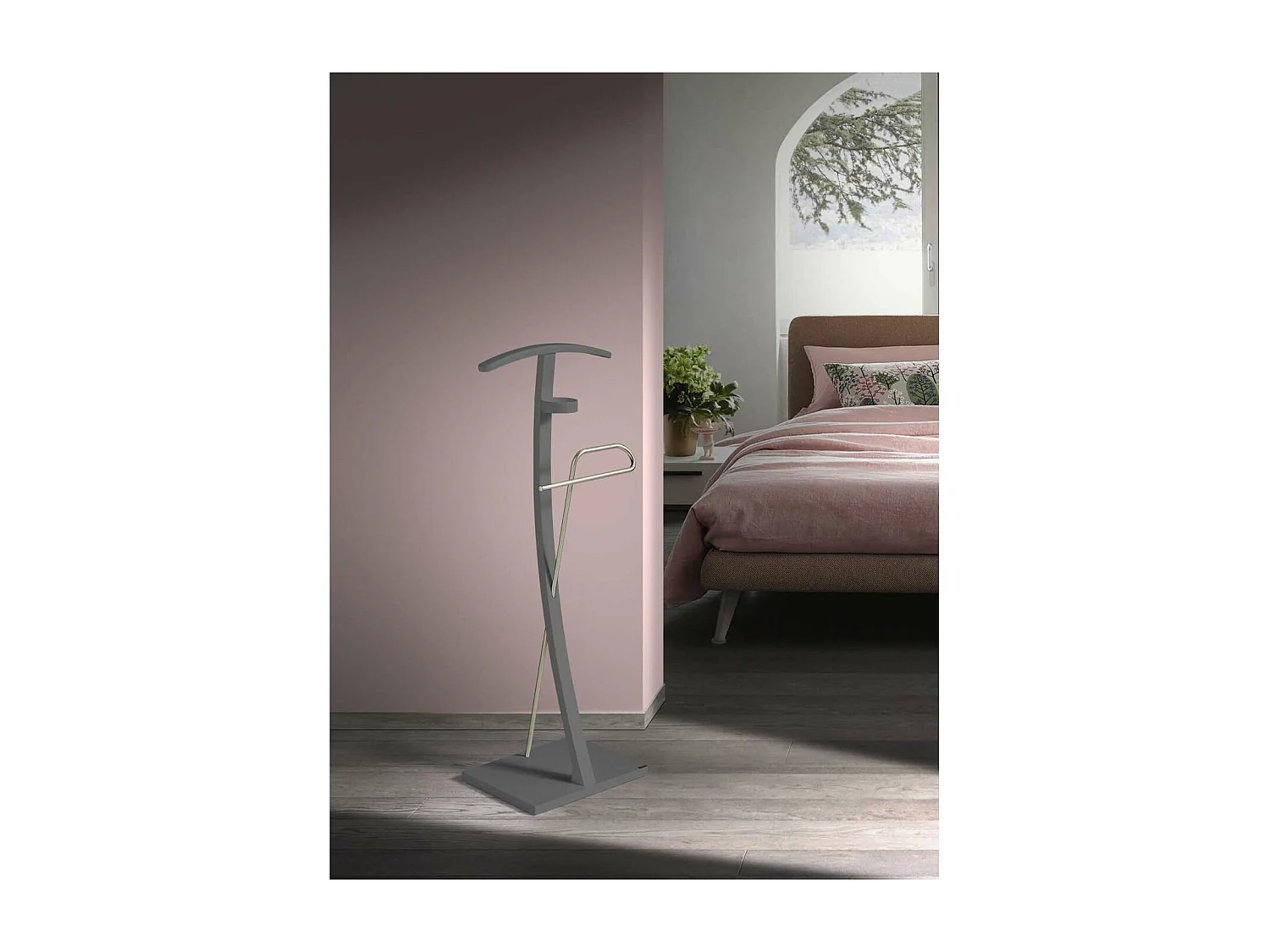 Galan 396 herraje cromo satinado lacado gris, 113 cm(alto)40 cm(ancho)28 cm(largo)