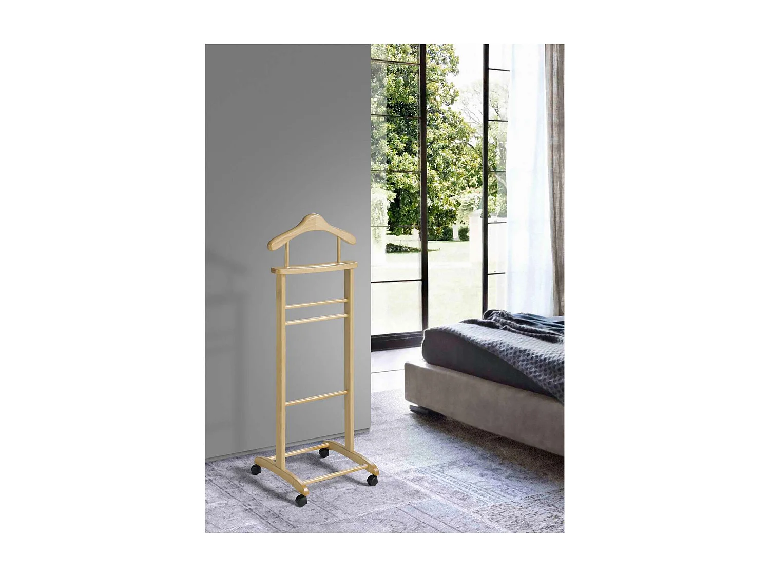 Galán 350 clásico lacado en color natural, 110cm(alto) 45cm(ancho) 34cm(largo)