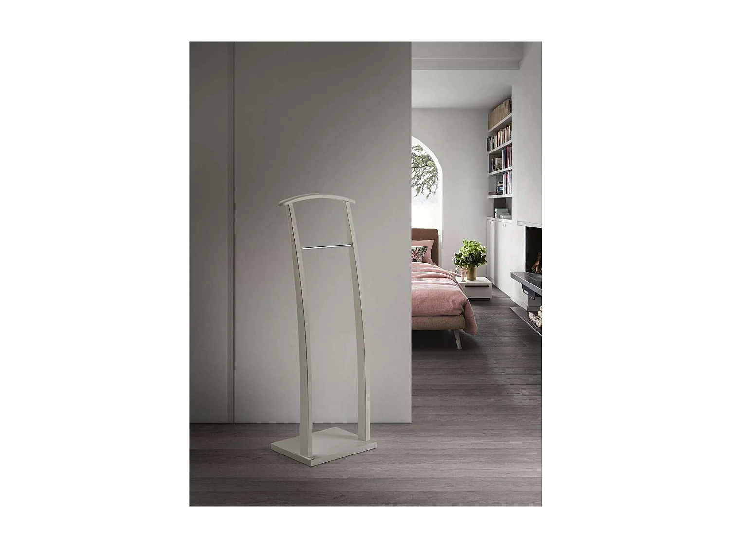 Galán 385 herraje cromo satinado lacado visón, 117 cm(alto)40 cm(ancho)28 cm(largo)