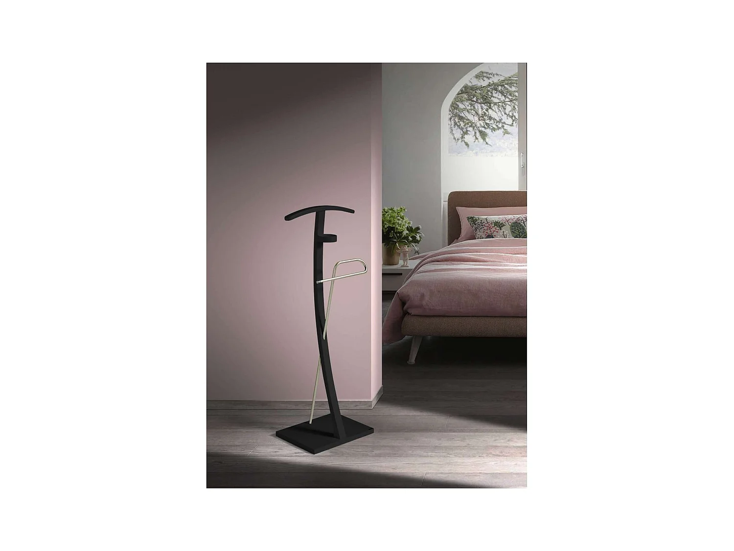 Galan 396 herraje cromo satinado lacado negro, 113 cm(alto)40 cm(ancho)28 cm(largo)