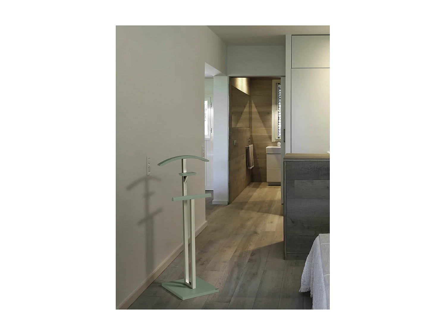 Galán 357 herraje cromo satinado lacado verde, 116 cm(alto)46 cm(ancho)32 cm(largo)