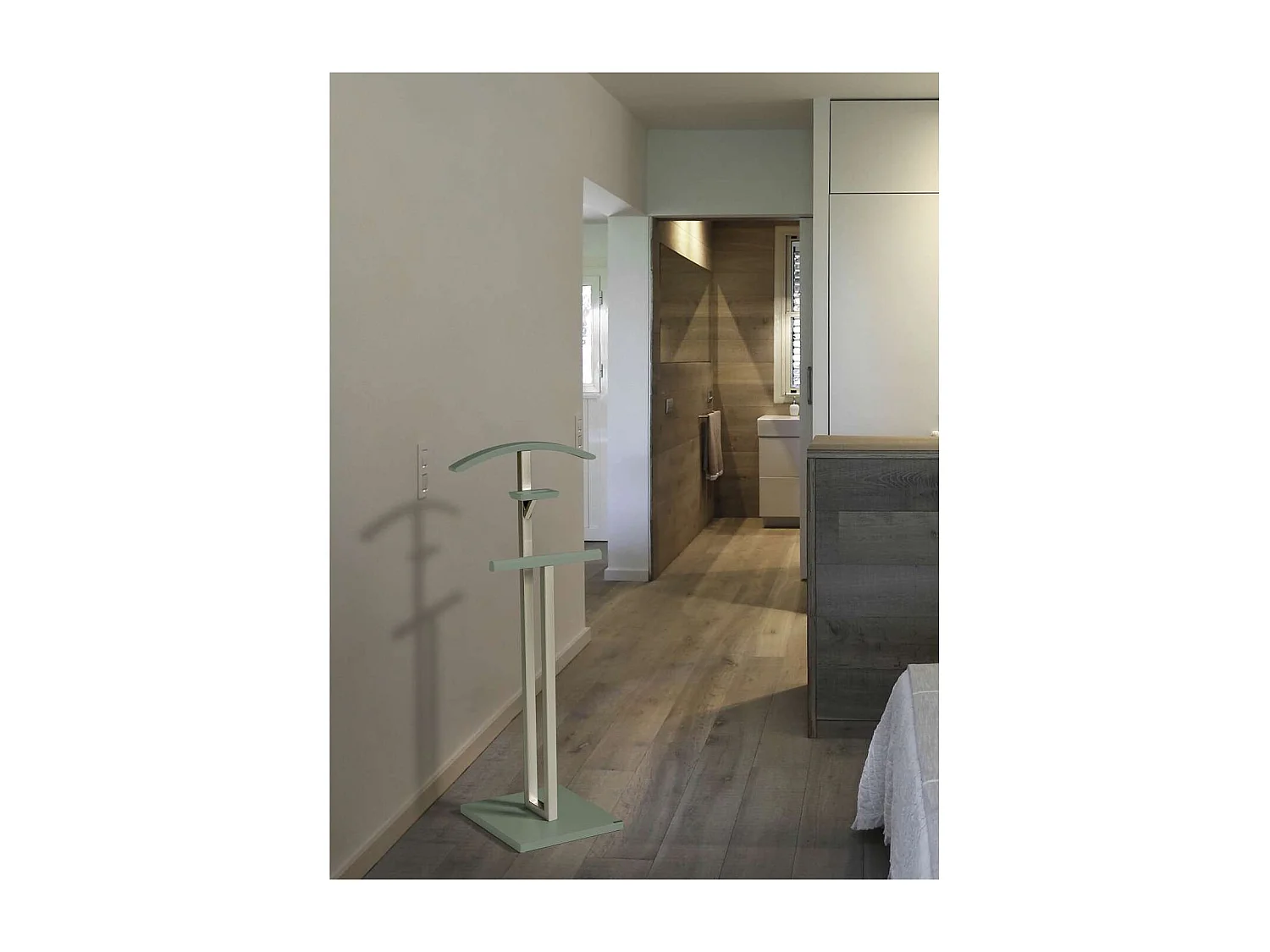 Galán 357 herraje cromo satinado lacado verde, 116 cm(alto)46 cm(ancho)32 cm(largo)