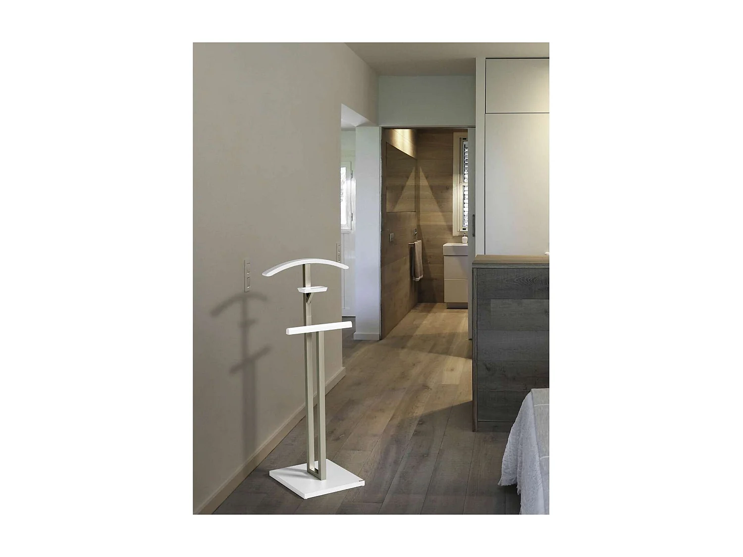 Galan 357 herraje cromo satinado lacado blanco, 116 cm(alto)46 cm(ancho)32 cm(largo)